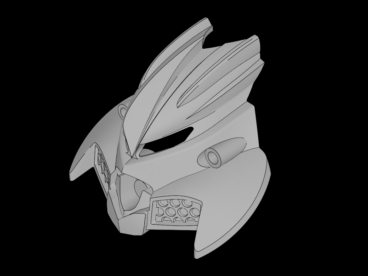 Lego Compatible (53583.dat) Bionicle Compatible Mask Olmak