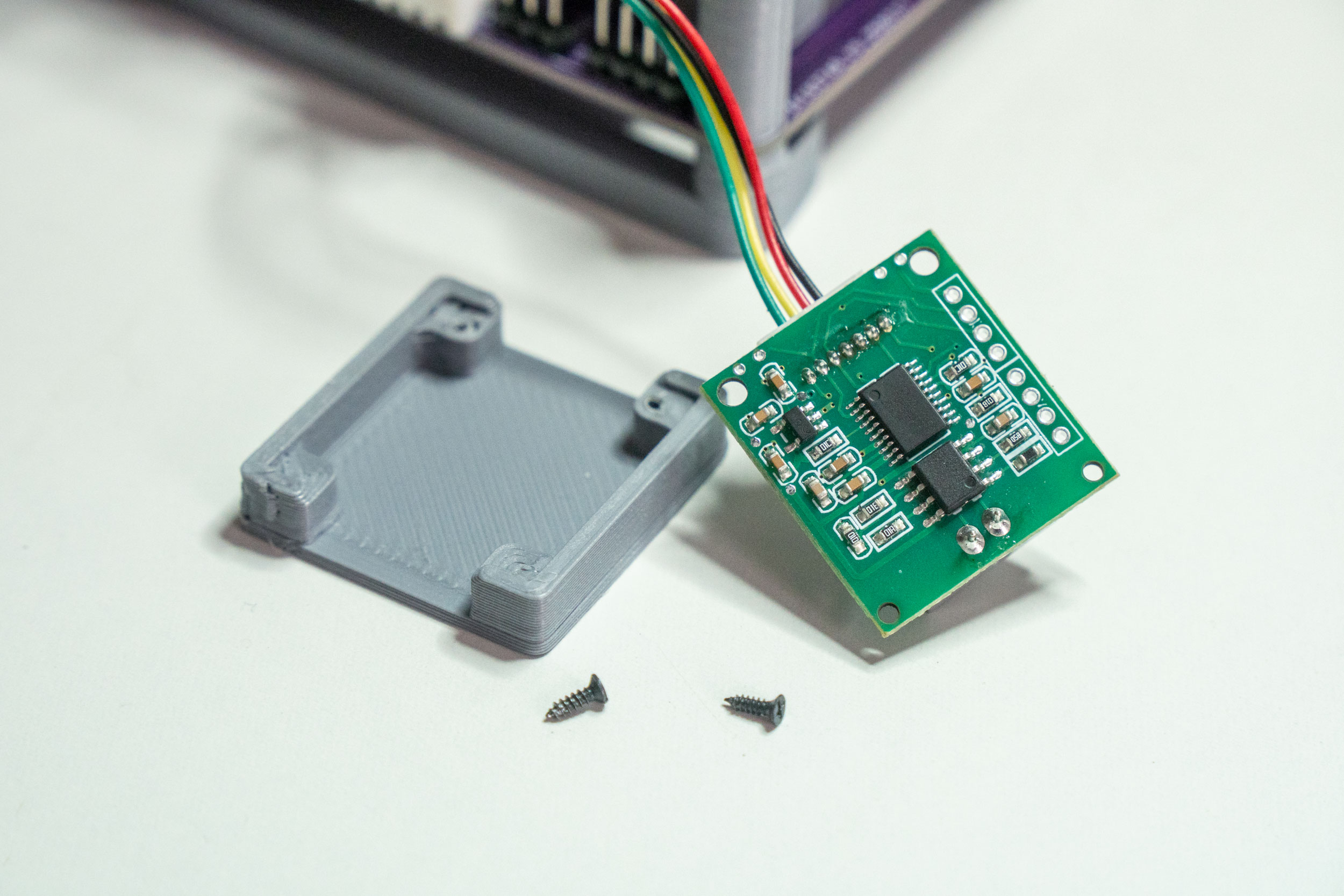 ZE08 CH2O Sensor Mount Base + Buzzer for Sensorbox v2 — thumbnail 3