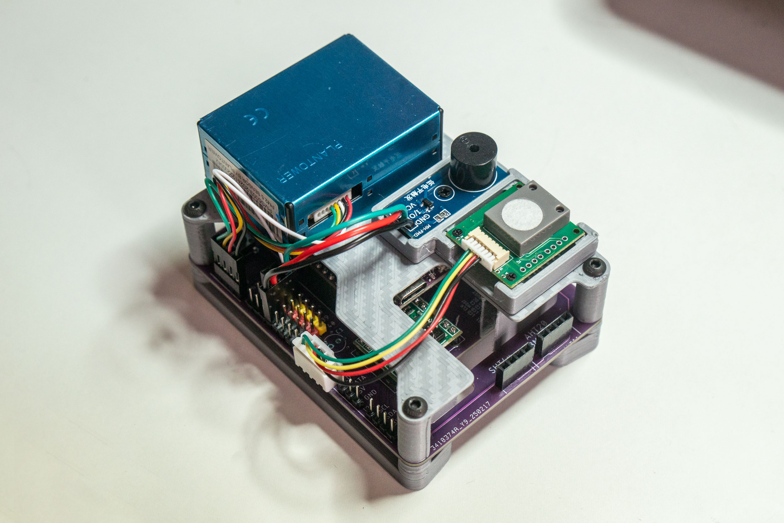 ZE08 CH2O Sensor Mount Base + Buzzer for Sensorbox v2 — thumbnail 6