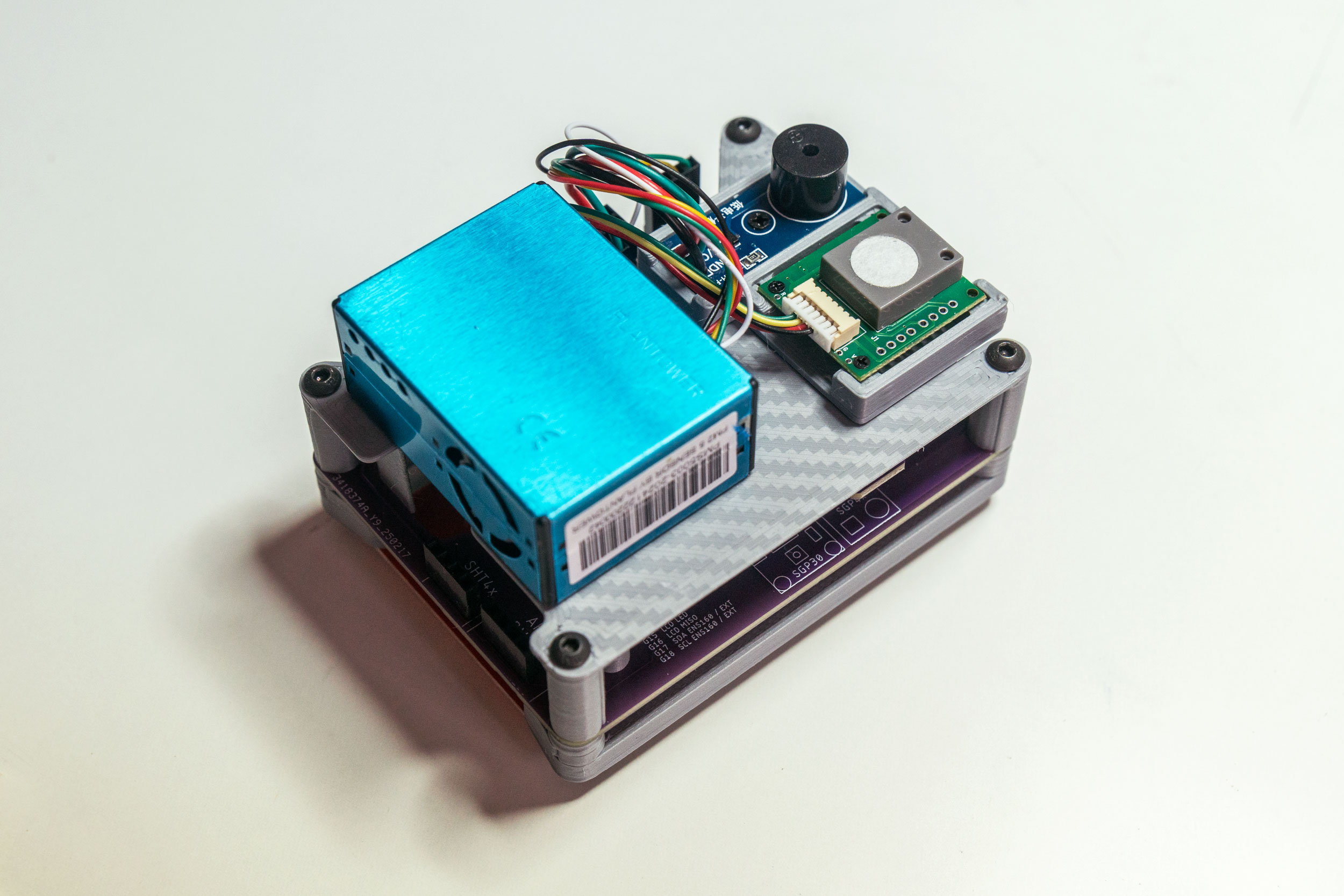 ZE08 CH2O Sensor Mount Base + Buzzer for Sensorbox v2 — thumbnail 4
