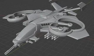 Articulated AT-101 RDA Seawasp (WIP)