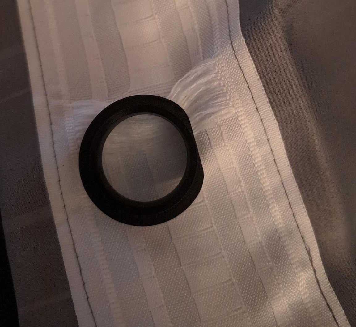 Curtain Glider for IKEA RÄCKA/RACKA