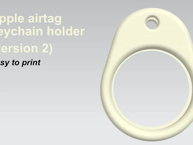 Apple airtag keychain (version 2