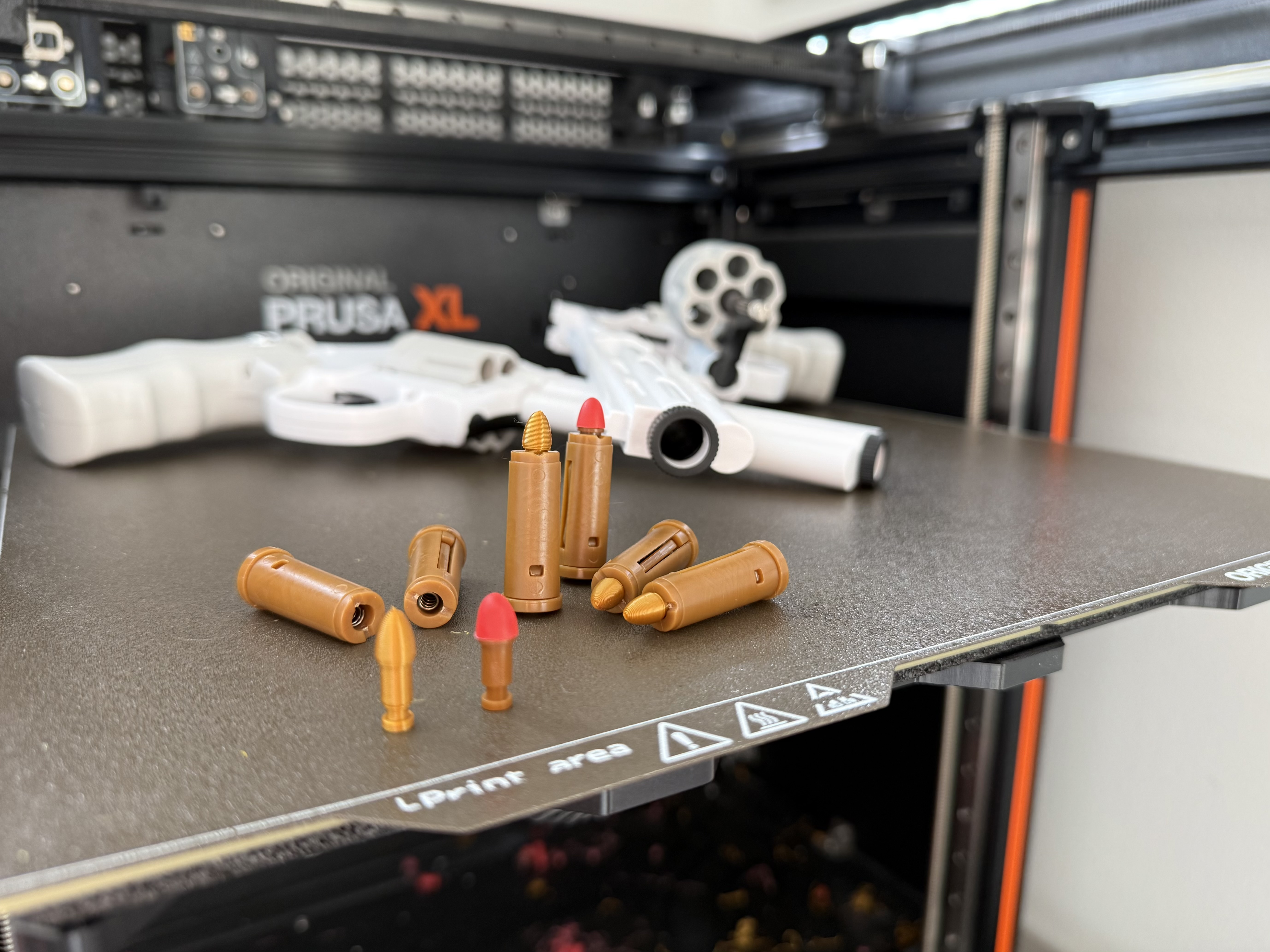 Spare bullet for a toy revolver