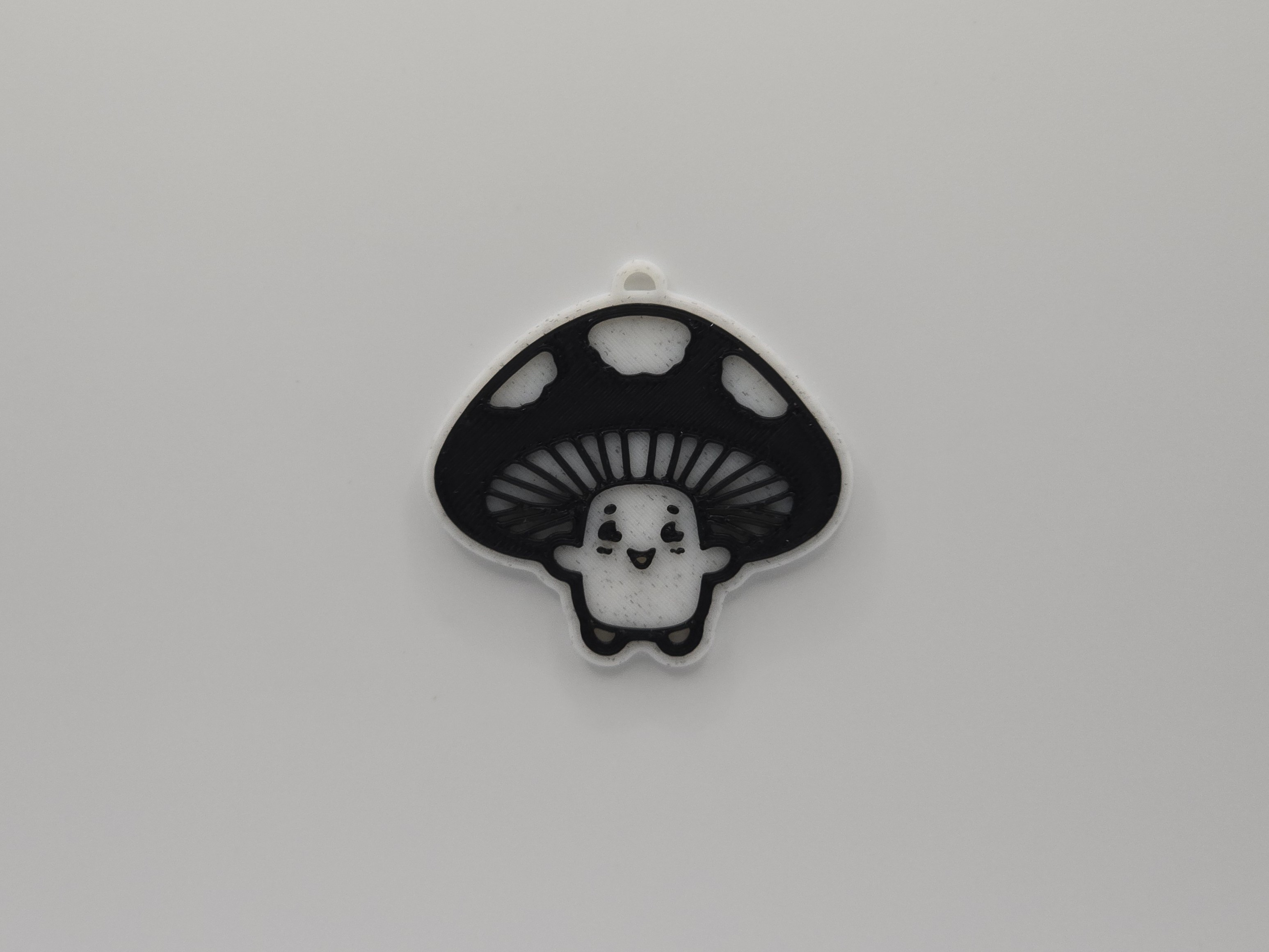 Cute Mushroom Keychain