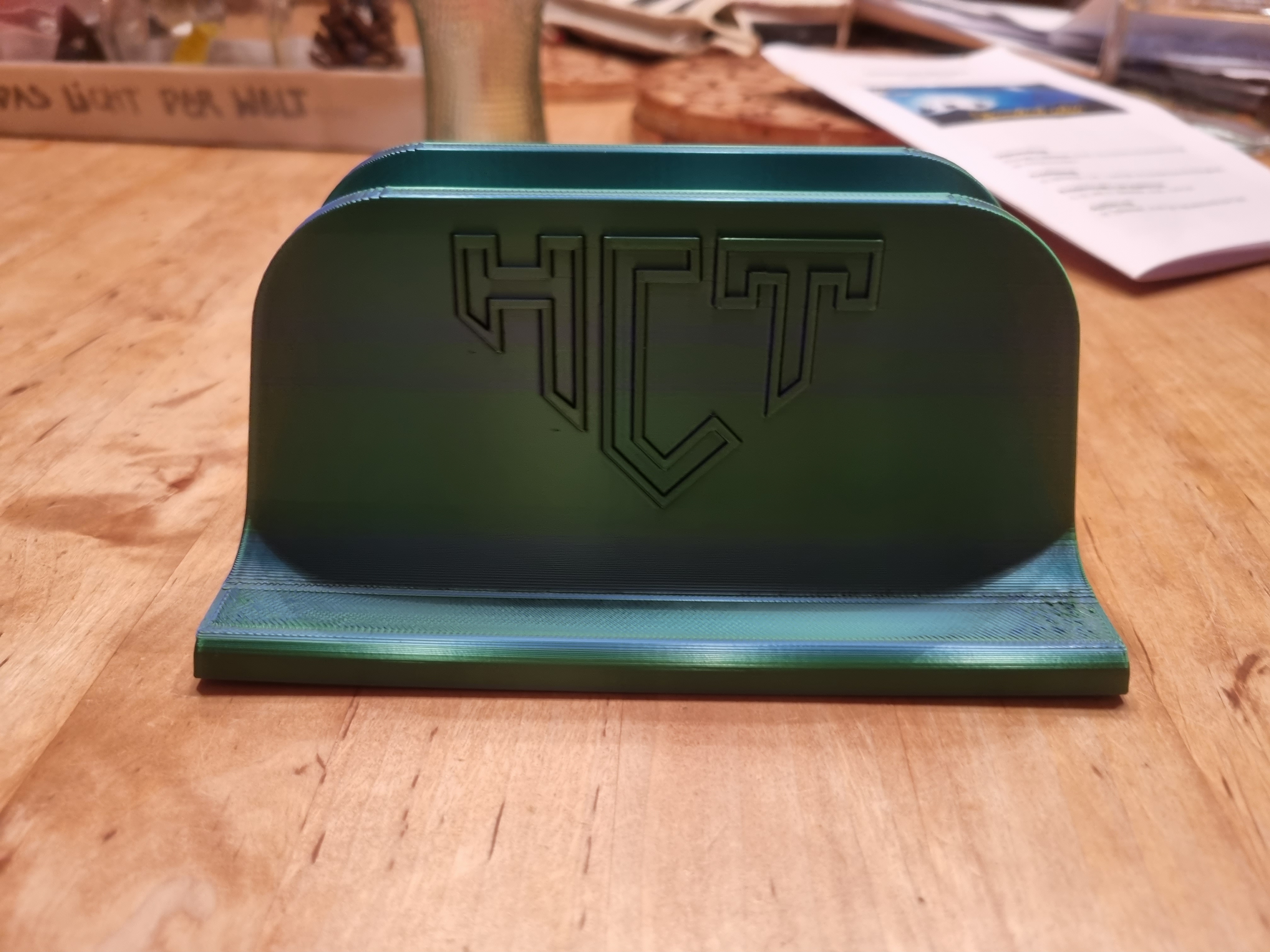 HCT Logo Laptop Stand Holder.