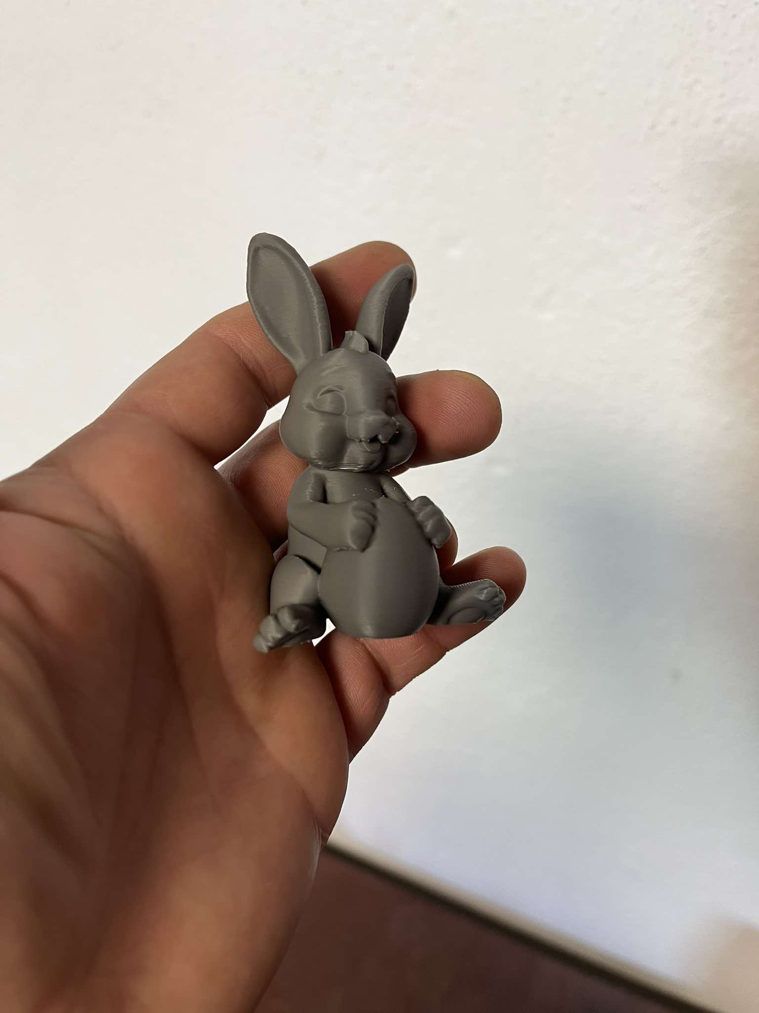 Easter bunnies with eggs — miniatura 3