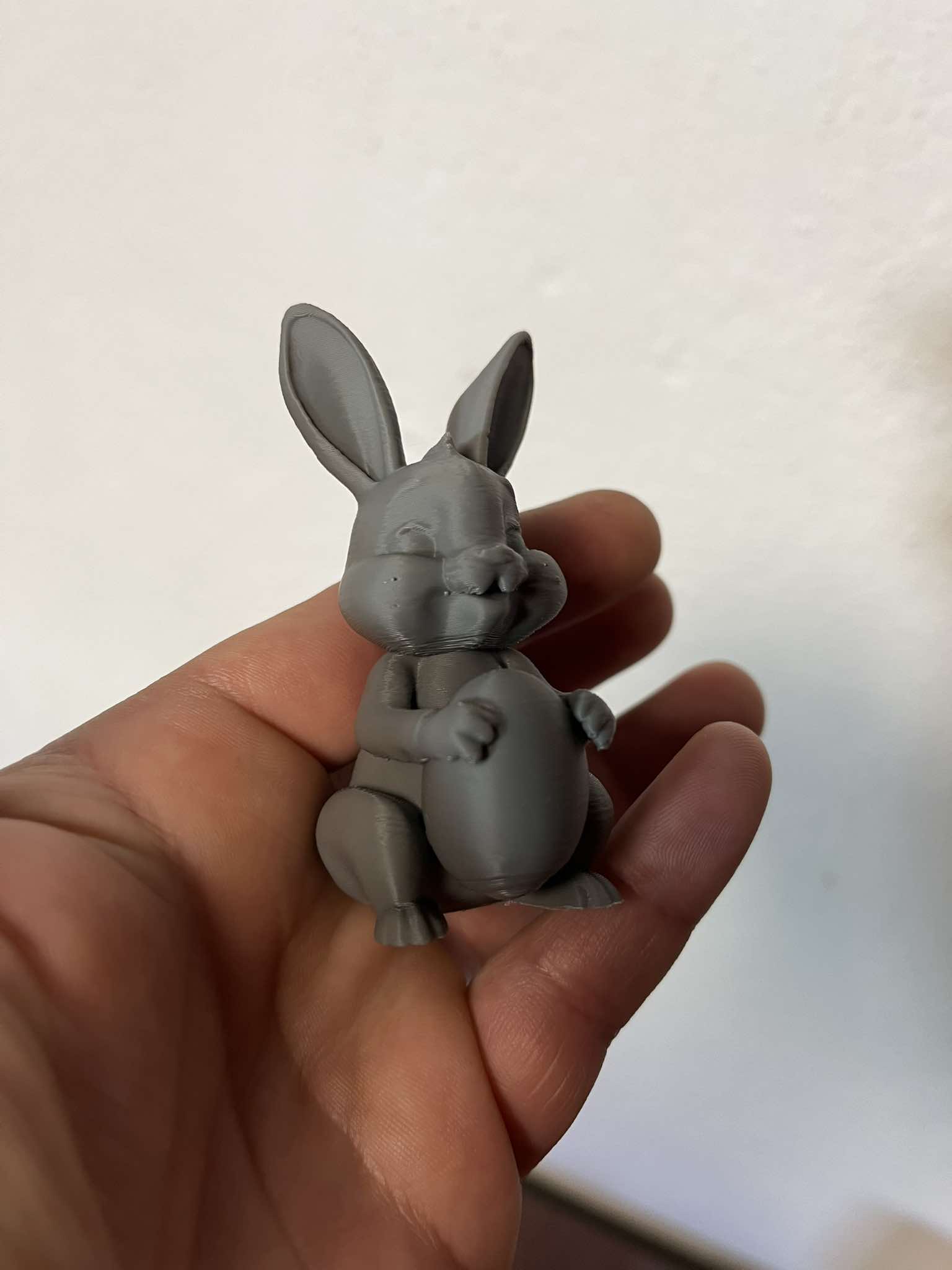 Easter bunnies with eggs — miniatura 2