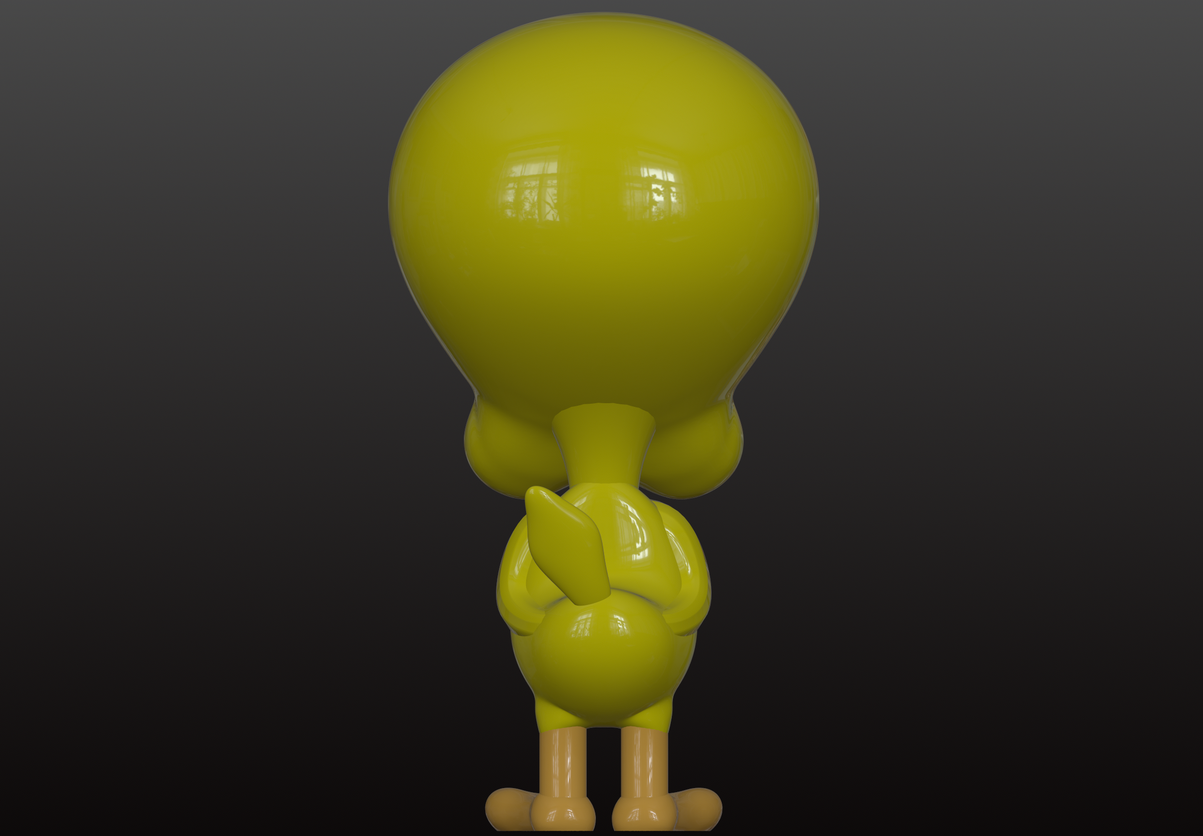 Miniatura 4 do modelo 3D Tweety Bird