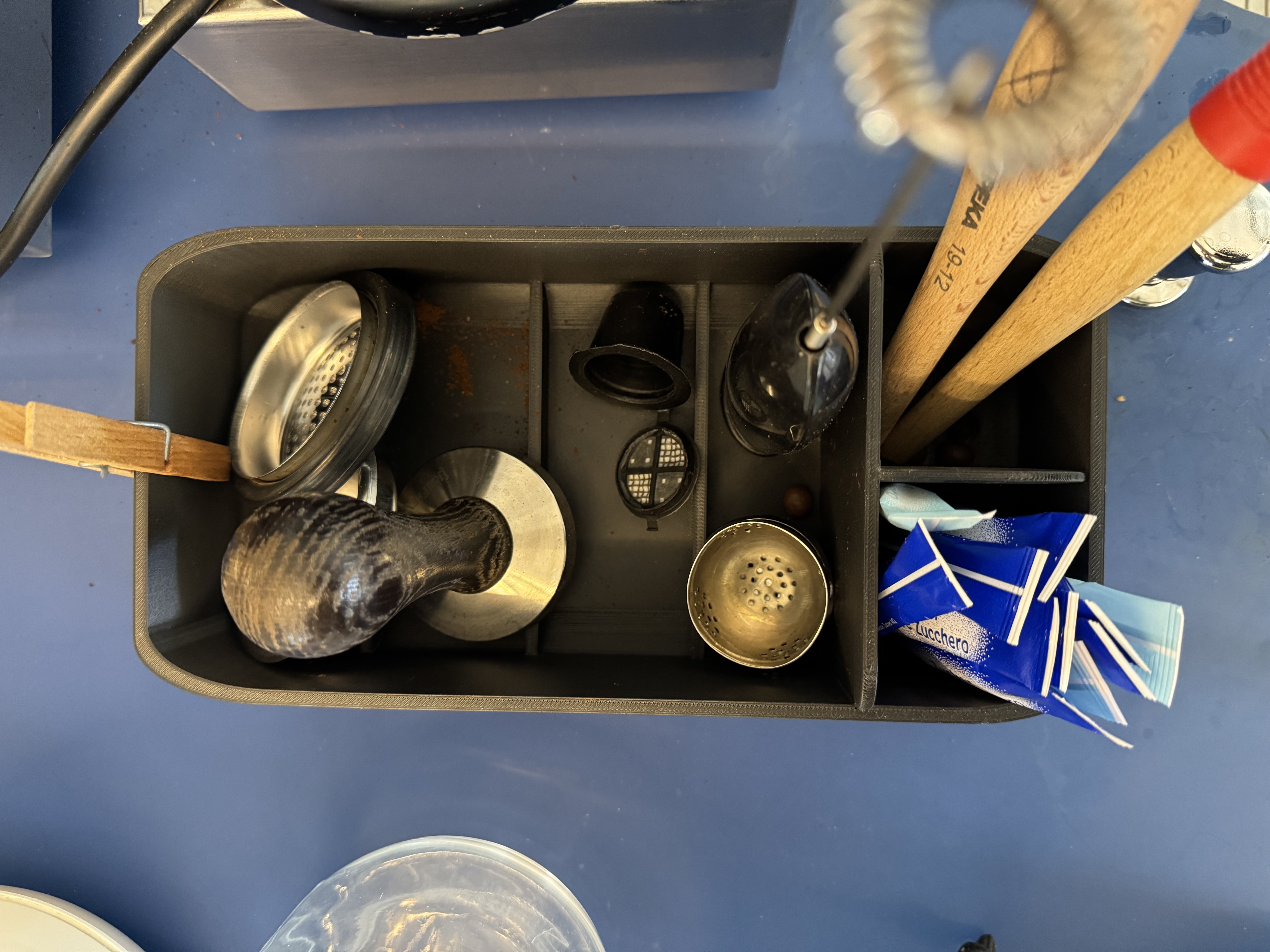 Funky Hango Coffee Equipment Container