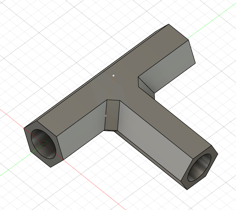 16mm Pipe T-Jointer