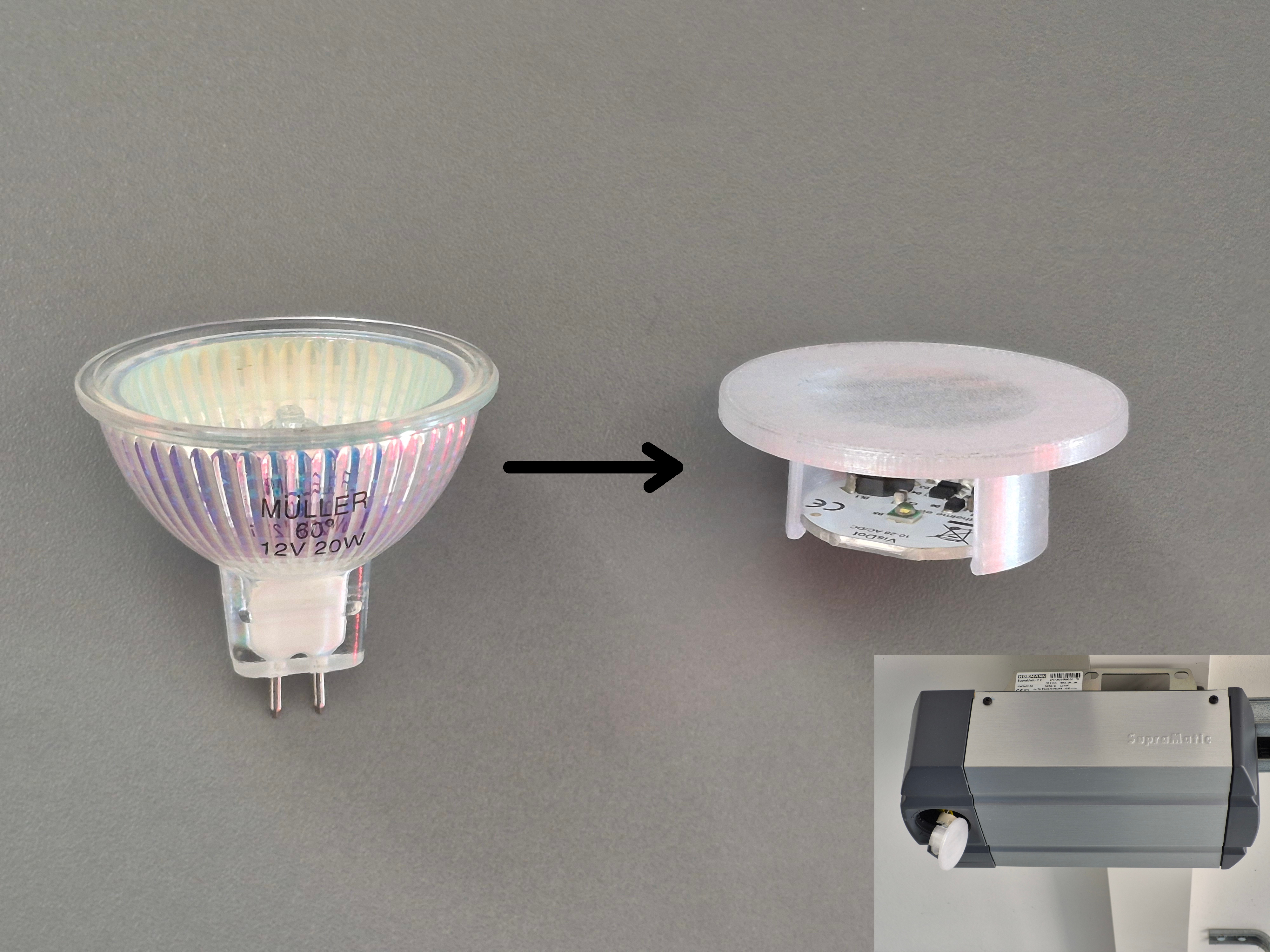 LED Lamp for Hoermann Supramatic P2