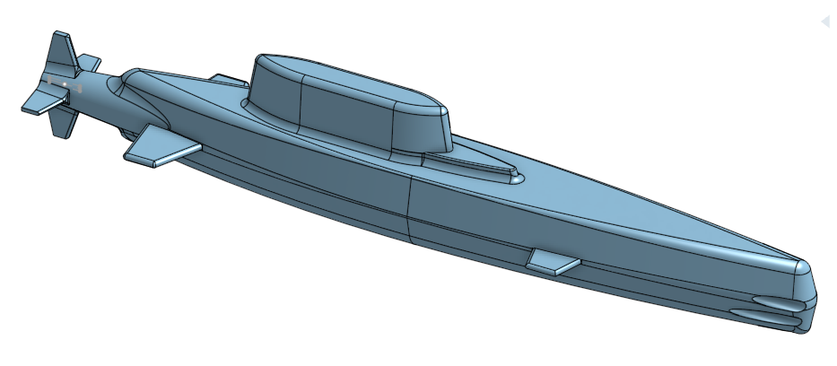 SSN Morrow Fast Attack Submarine — miniatura 2
