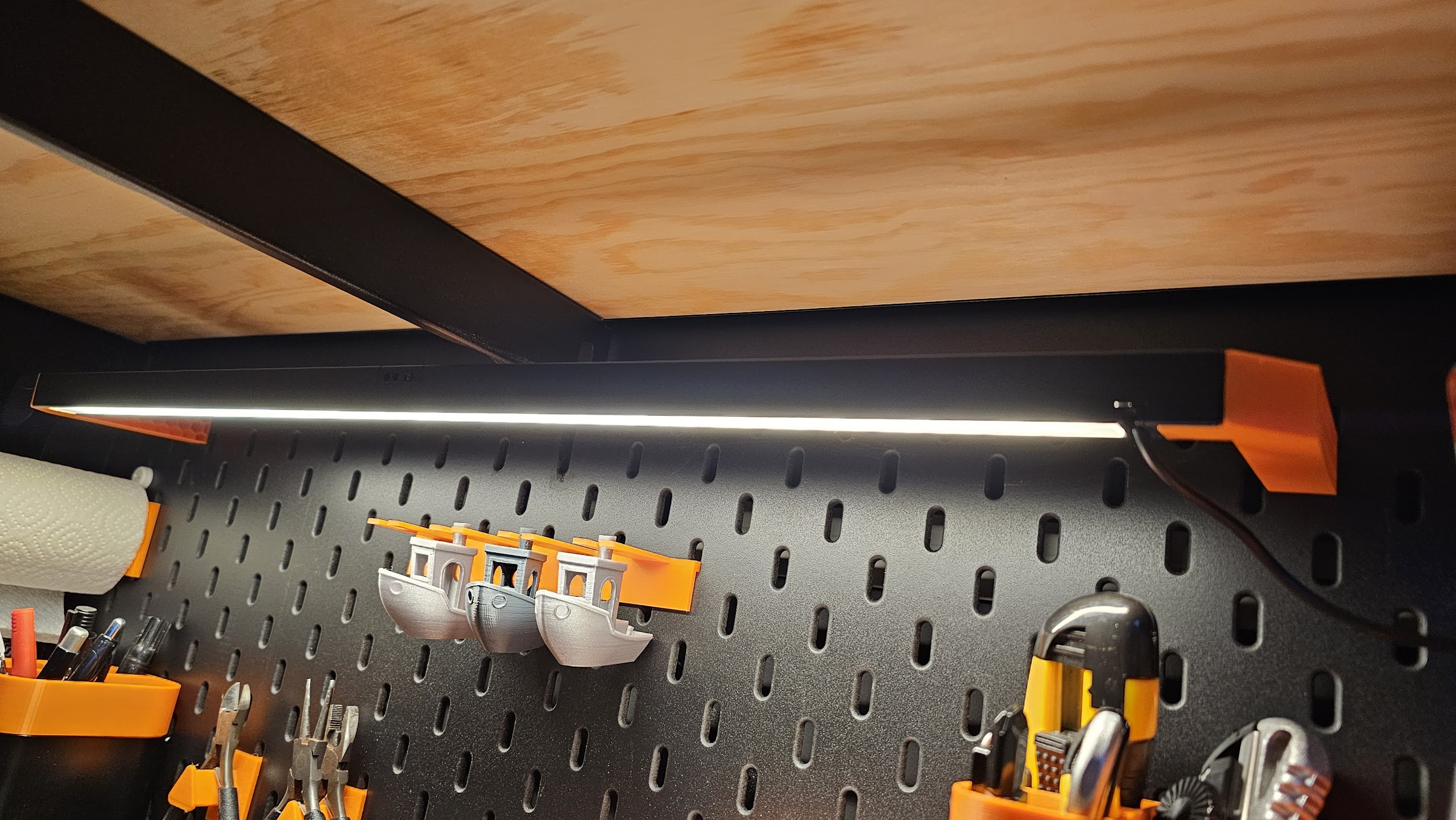 IKEA Skydrag Skadis Mounts for 24" light bar