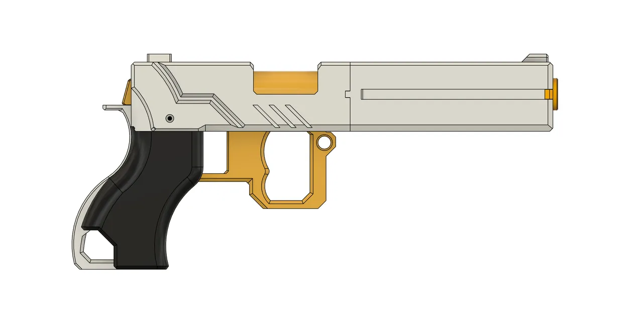 X-Shot Micro 2.0 Reshell 2 - Double Action v1.3 by Domochevsky