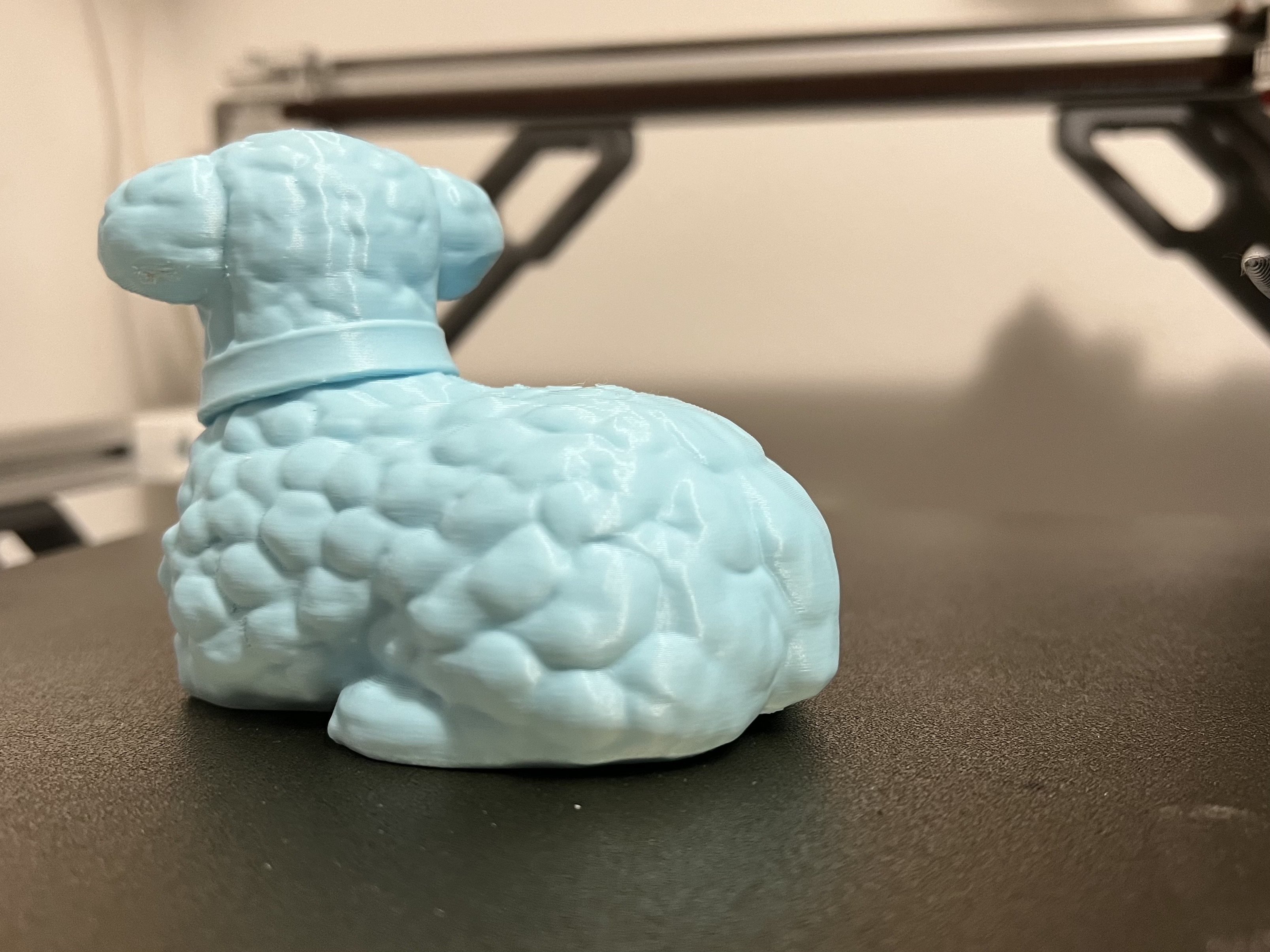 Miniatura 2 do modelo 3D Easter lamb