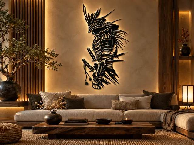 WallArt - Samurai Japan Warrior 002