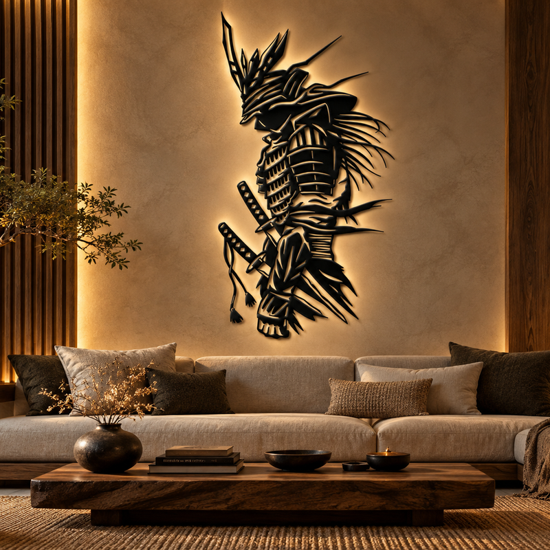 WallArt - Samurai Japan Warrior 002 by RGB Slotcover | Download free ...