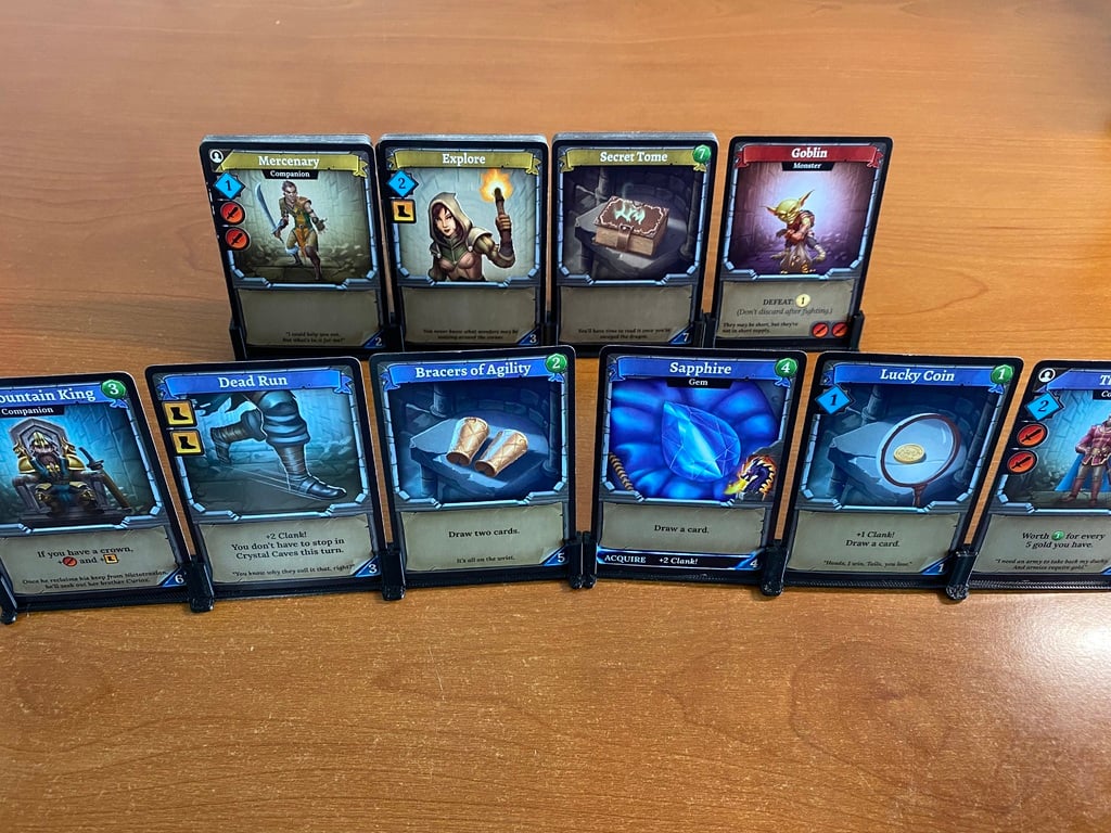 Clank! Card Stands