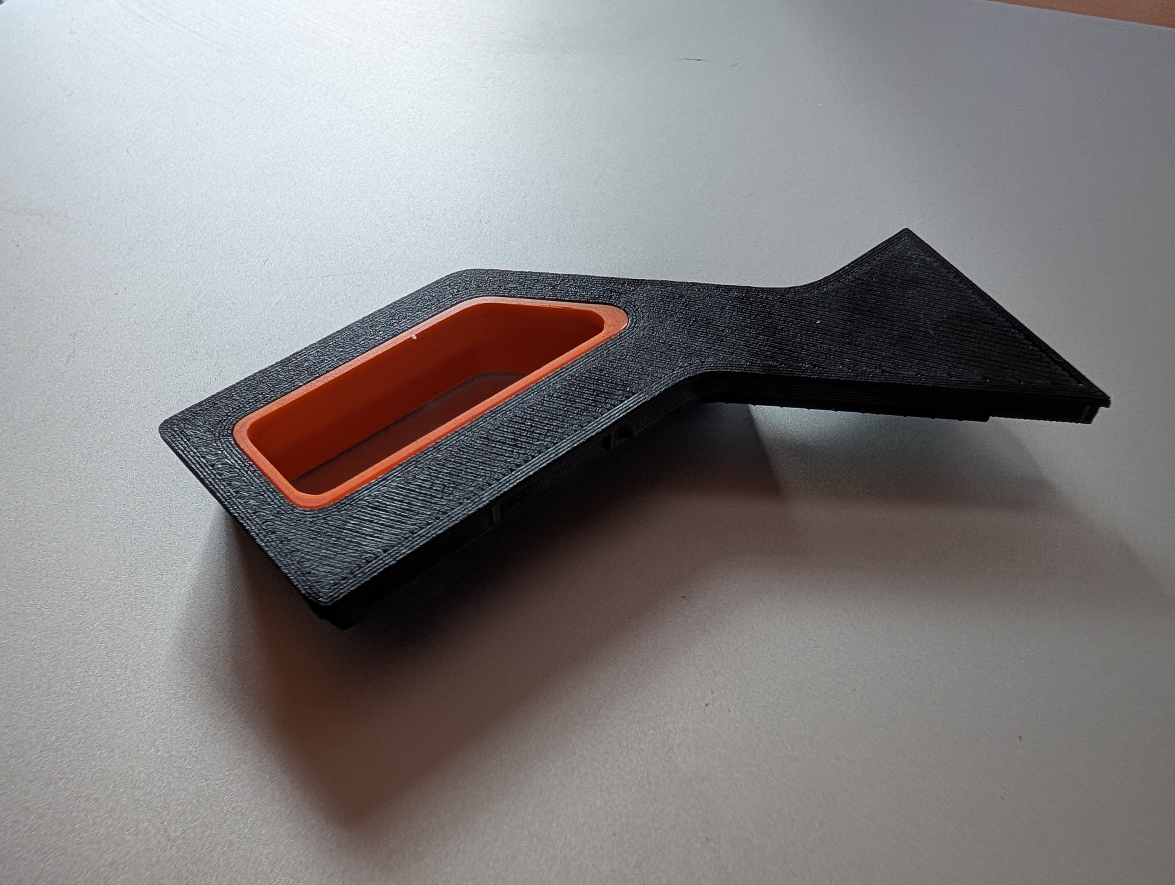 Inlay for Prusa Core One Drybox Door 3D model thumbnail