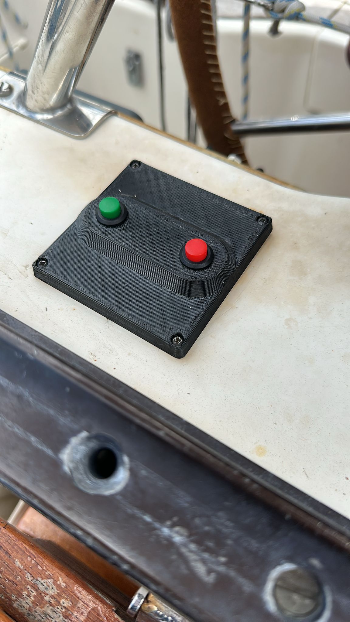 Bowthruster control panel