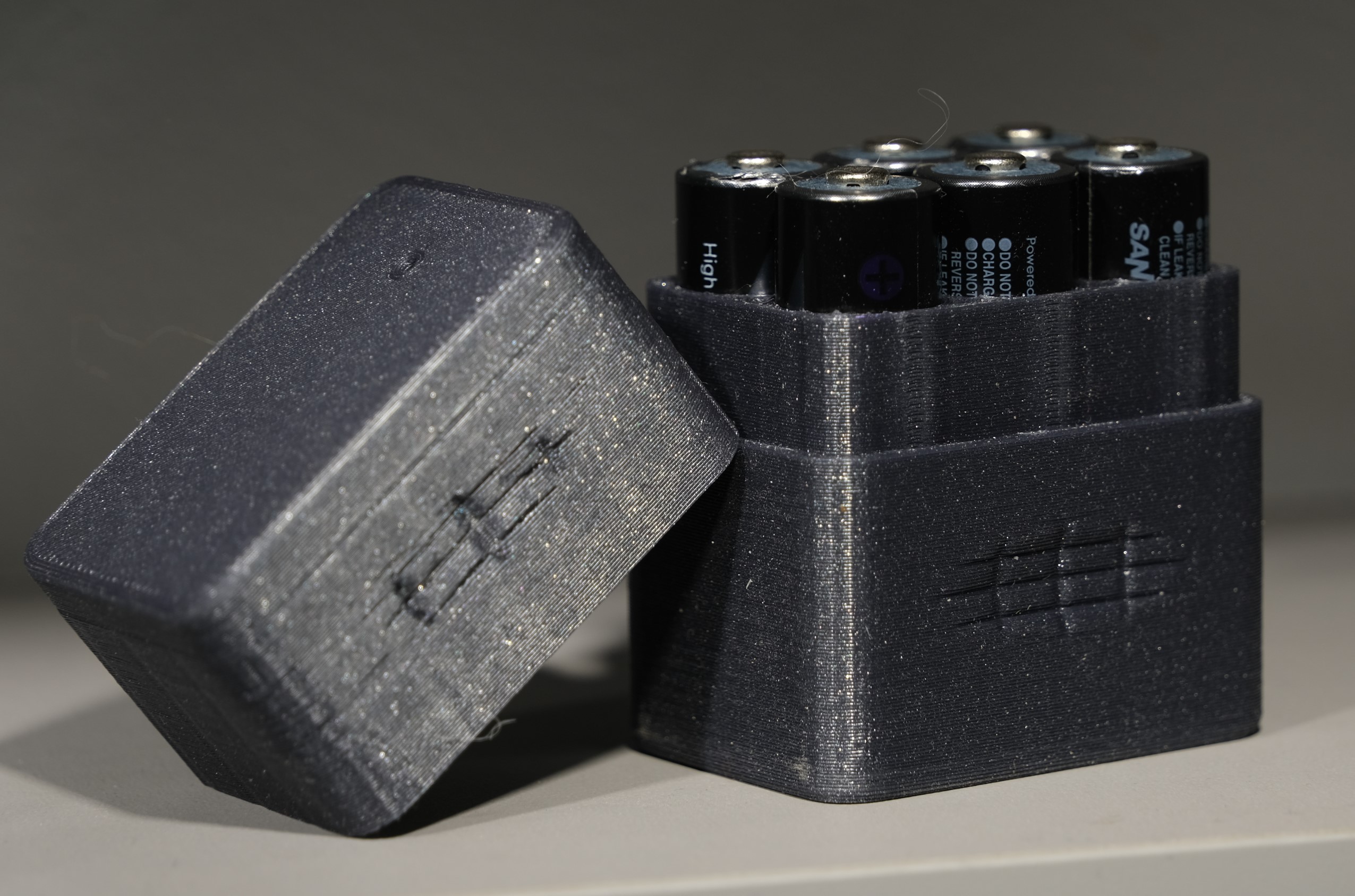 6 x AA battery storage box by Darek | Download free STL model ...