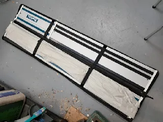 End cap Makita rails