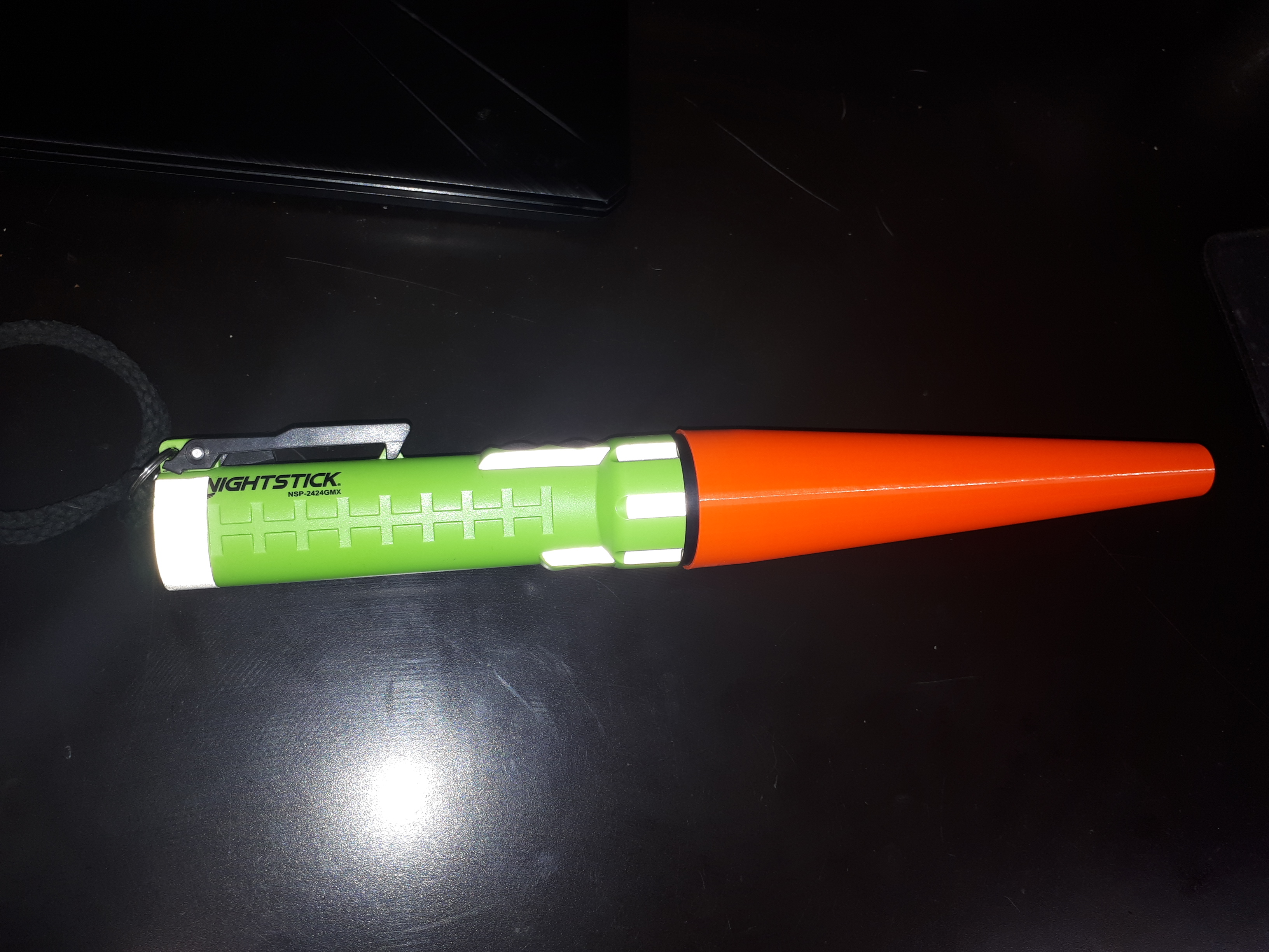 Nightstick Flashlight Traffic Wand/ Diffusers — miniatura 3