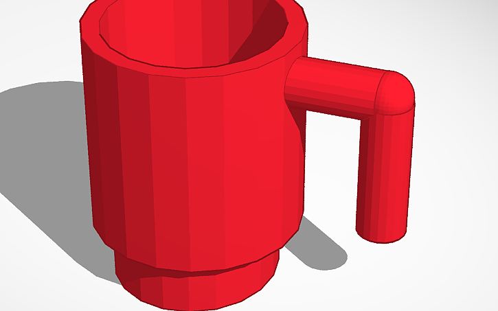 LEGO Coffee mug (Can also be used as a pencil holder)
