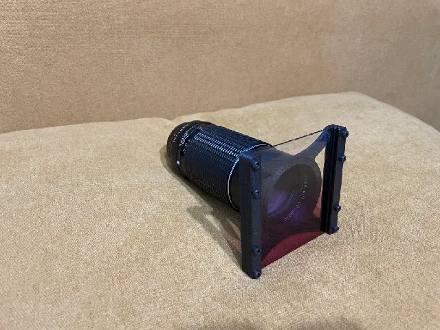 Parametric Cokin P style filter holder