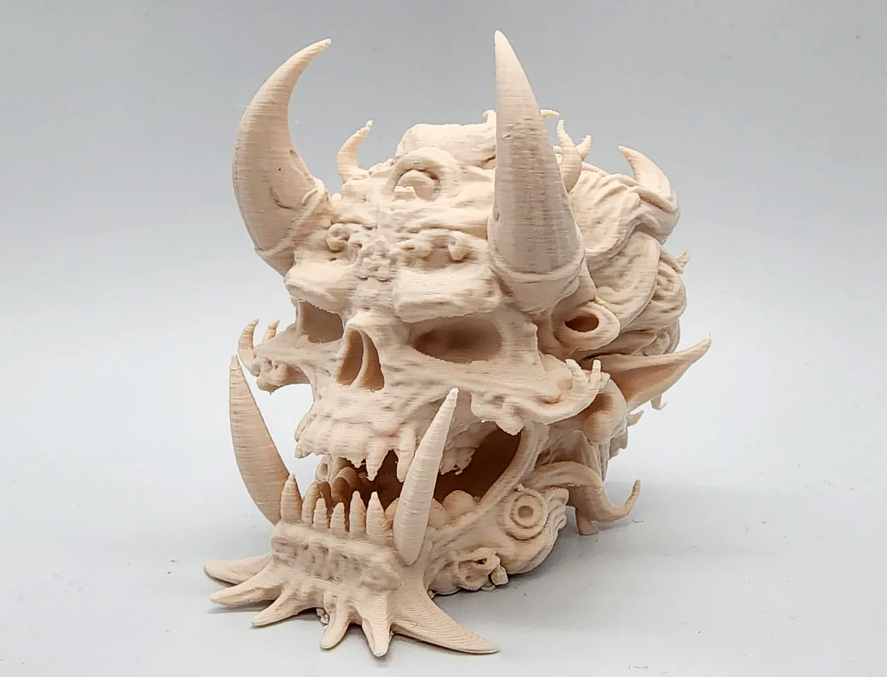 Fire Demon Skull by Triple G Workshop | Download free STL model