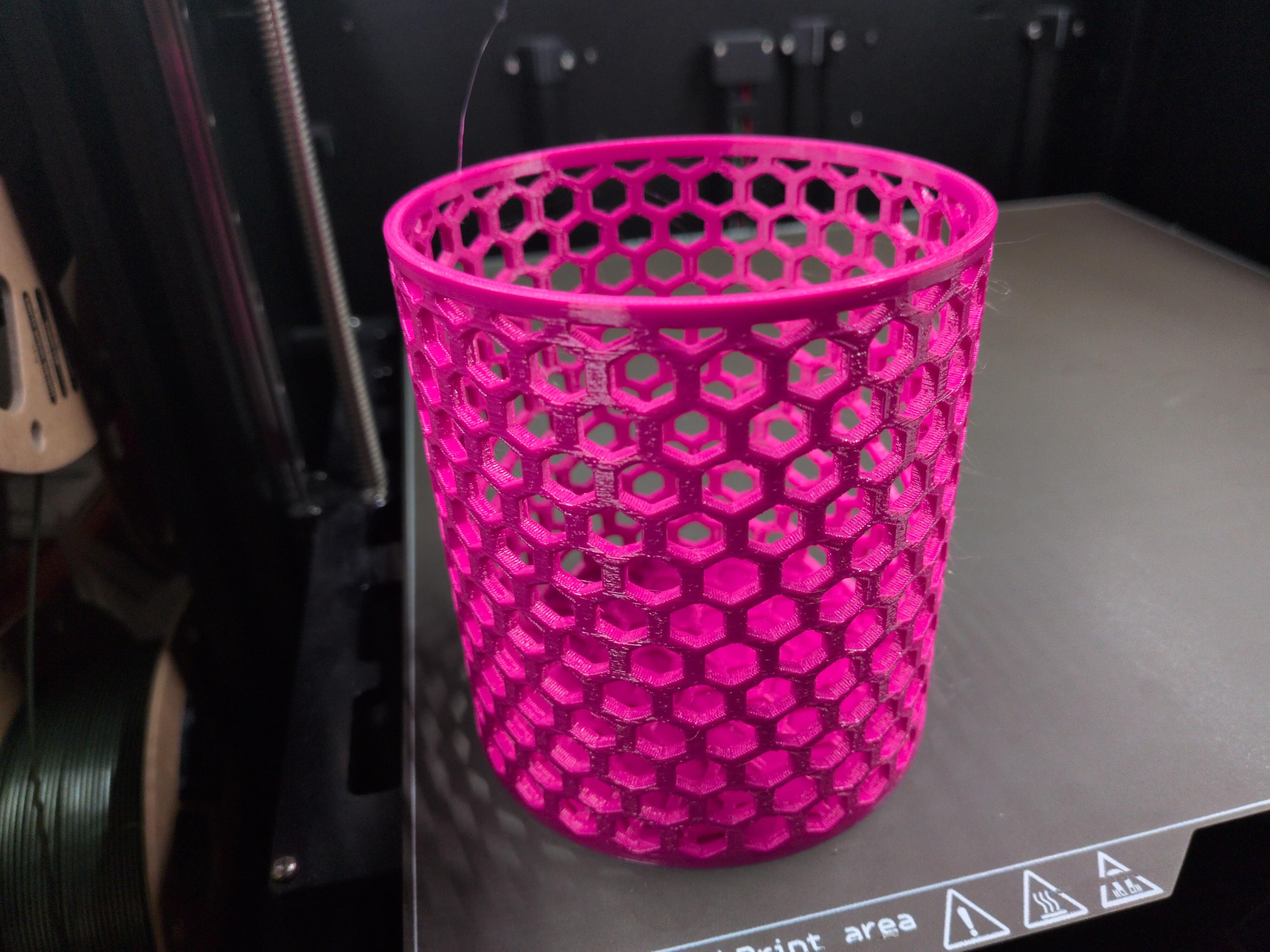 Honeycomb Cup Solid Bottom Remix
