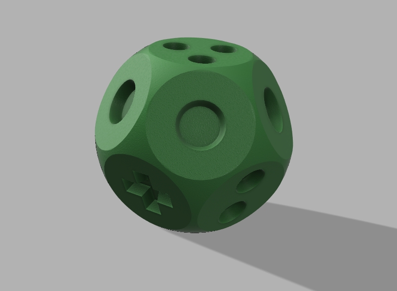 D12 dice for "Lotti Karotti"