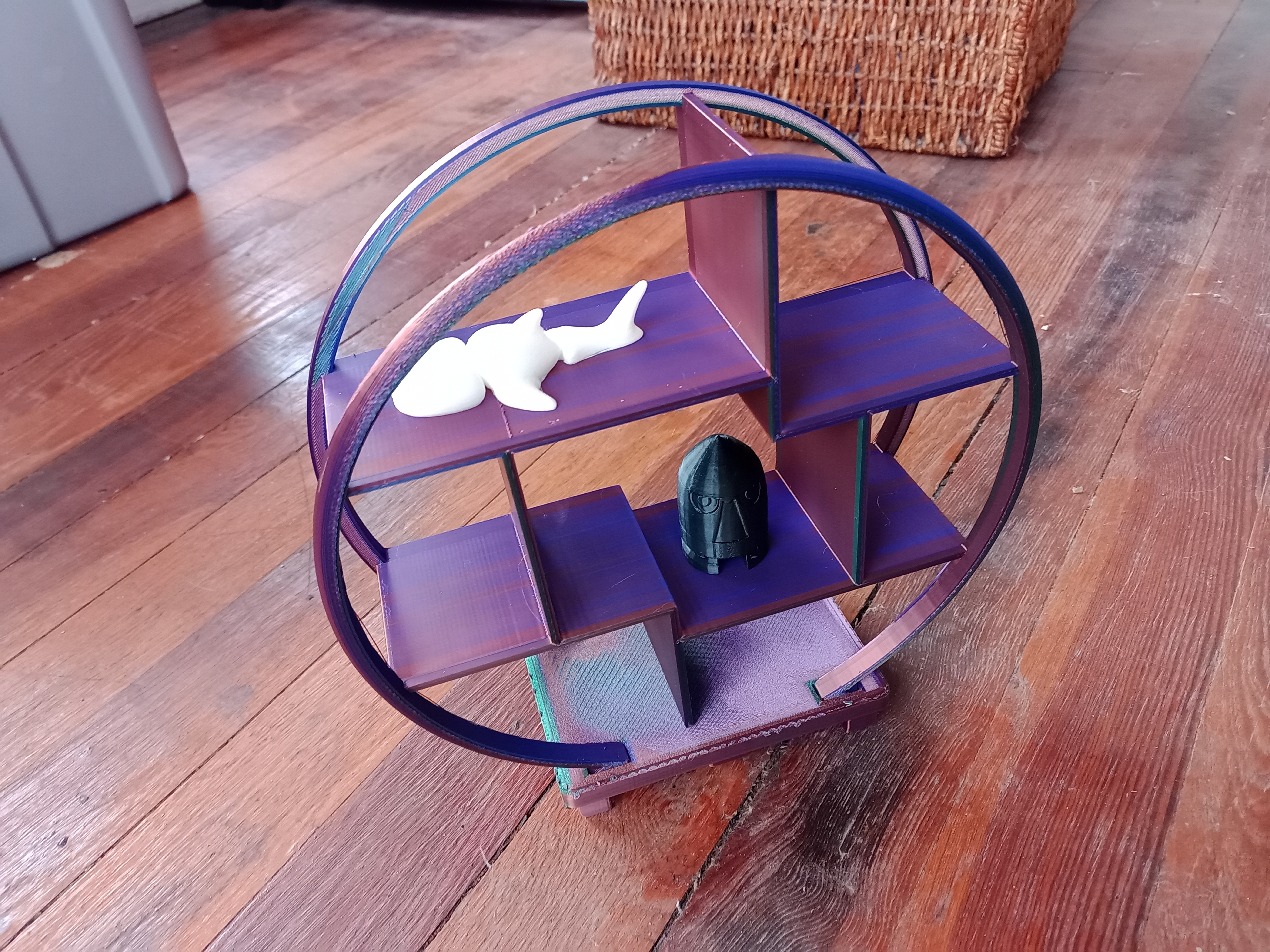 Decorative freestanding Shelf for larger printers