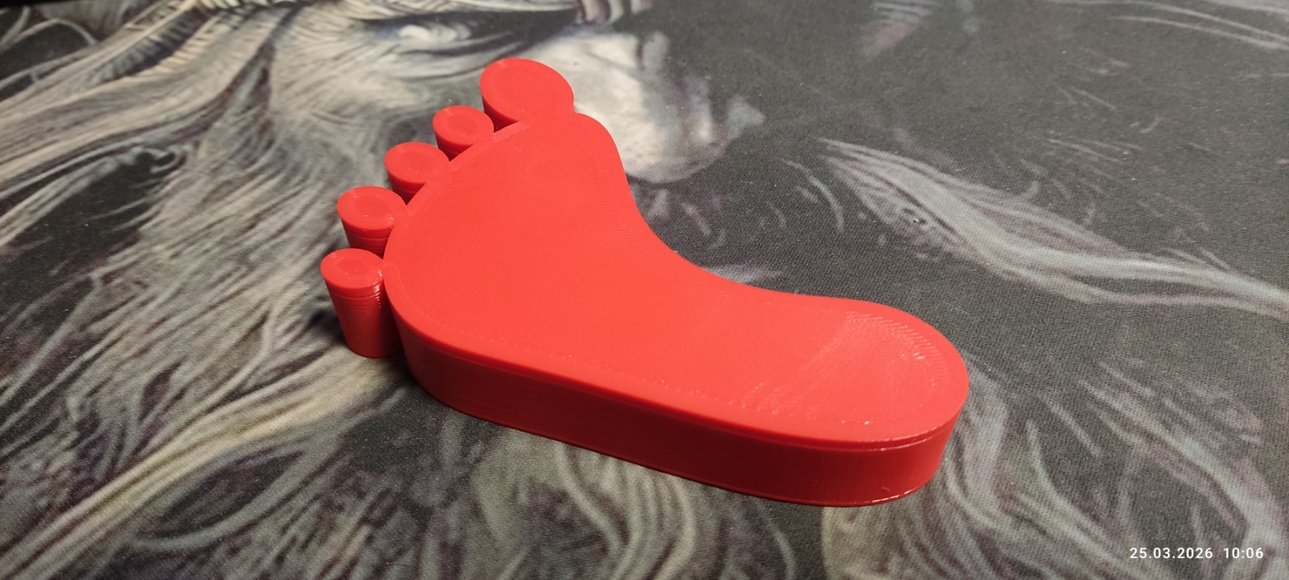 Footprint giftbox with lis