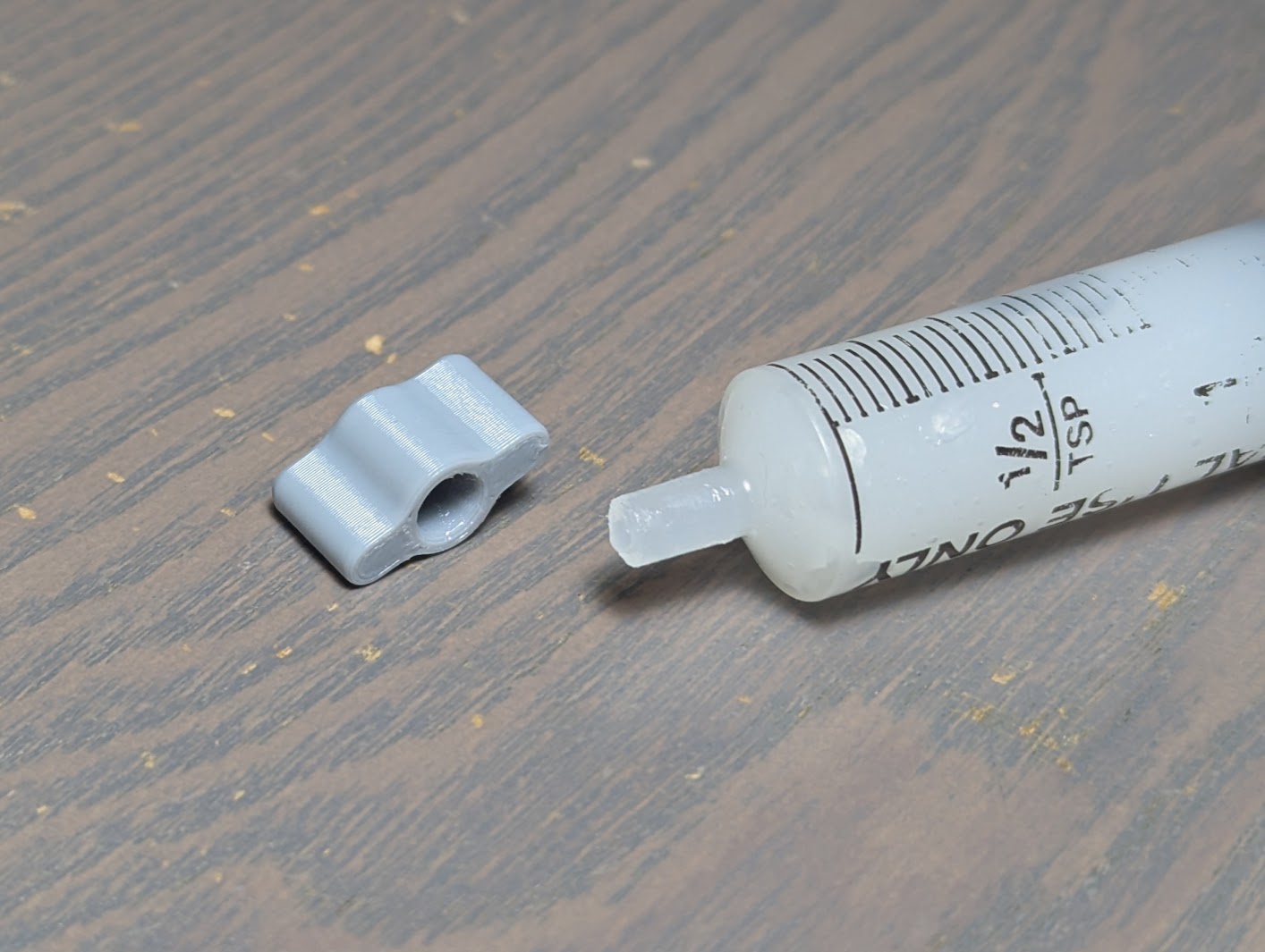 Improved MonoJect Cap for 10mL oral medication syringe