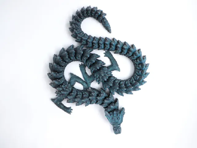 Articulated Ice Dragon - Remastered