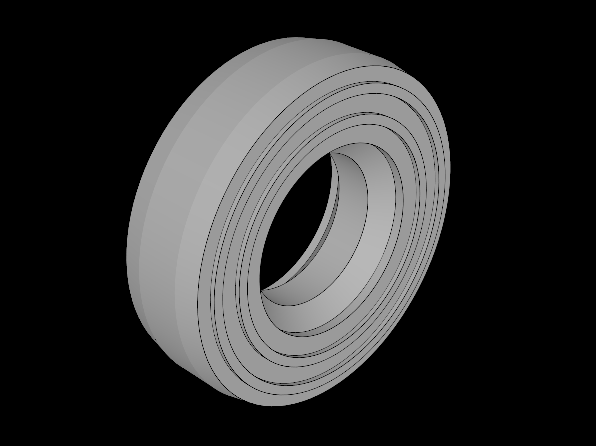 Lego Compatible (3139.dat) Tyre  4/ 80 x  8 Single Smooth Type 1