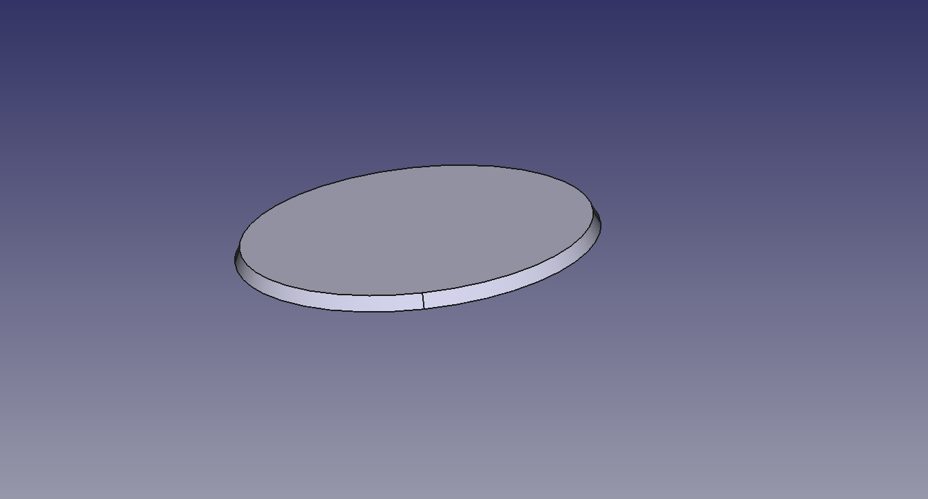 90x52mm Oval Base / Peana ovalada de 90x52mm