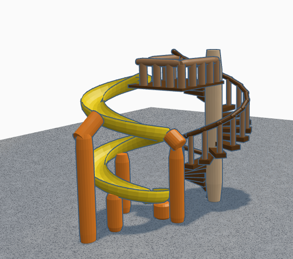 3d slide