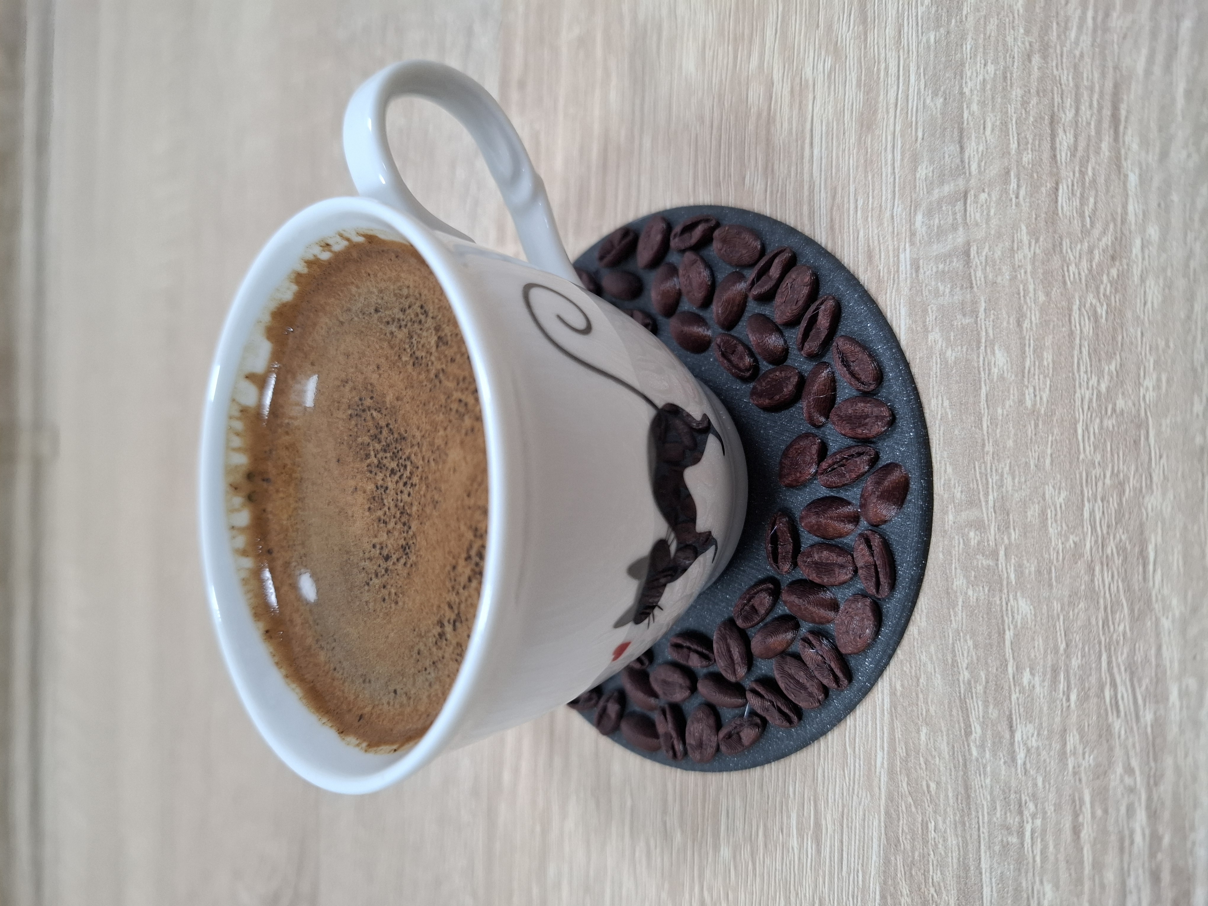 Coffee saucer