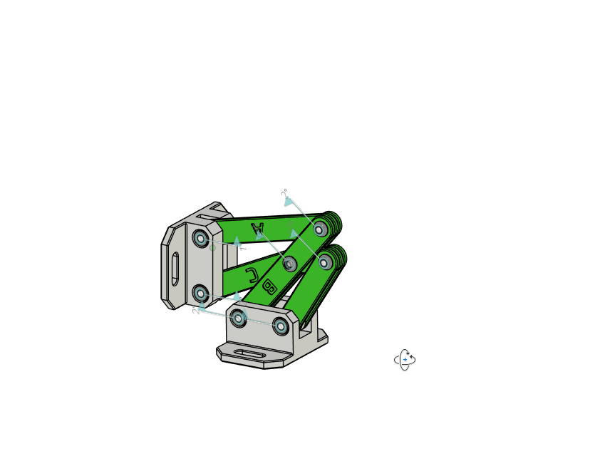 Miniatura 2 do modelo 3D Hidden Hinge