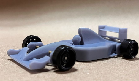 1992 Formula 1 Race Car compatible with 1/64 wheels