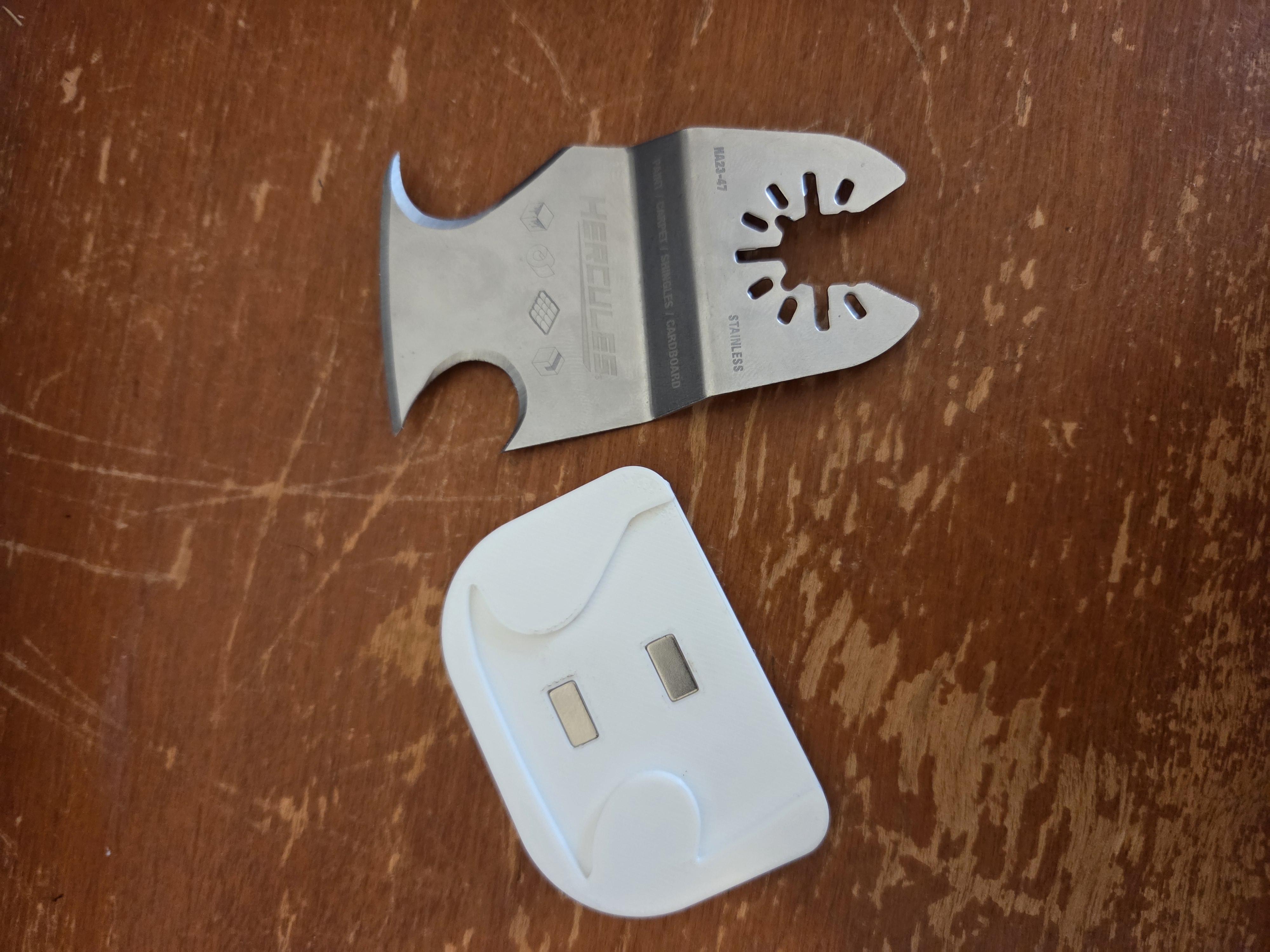 HERCULES 2 in., 3-in-1 Multifunction Knife Blade for Oscillating Cover Sheath