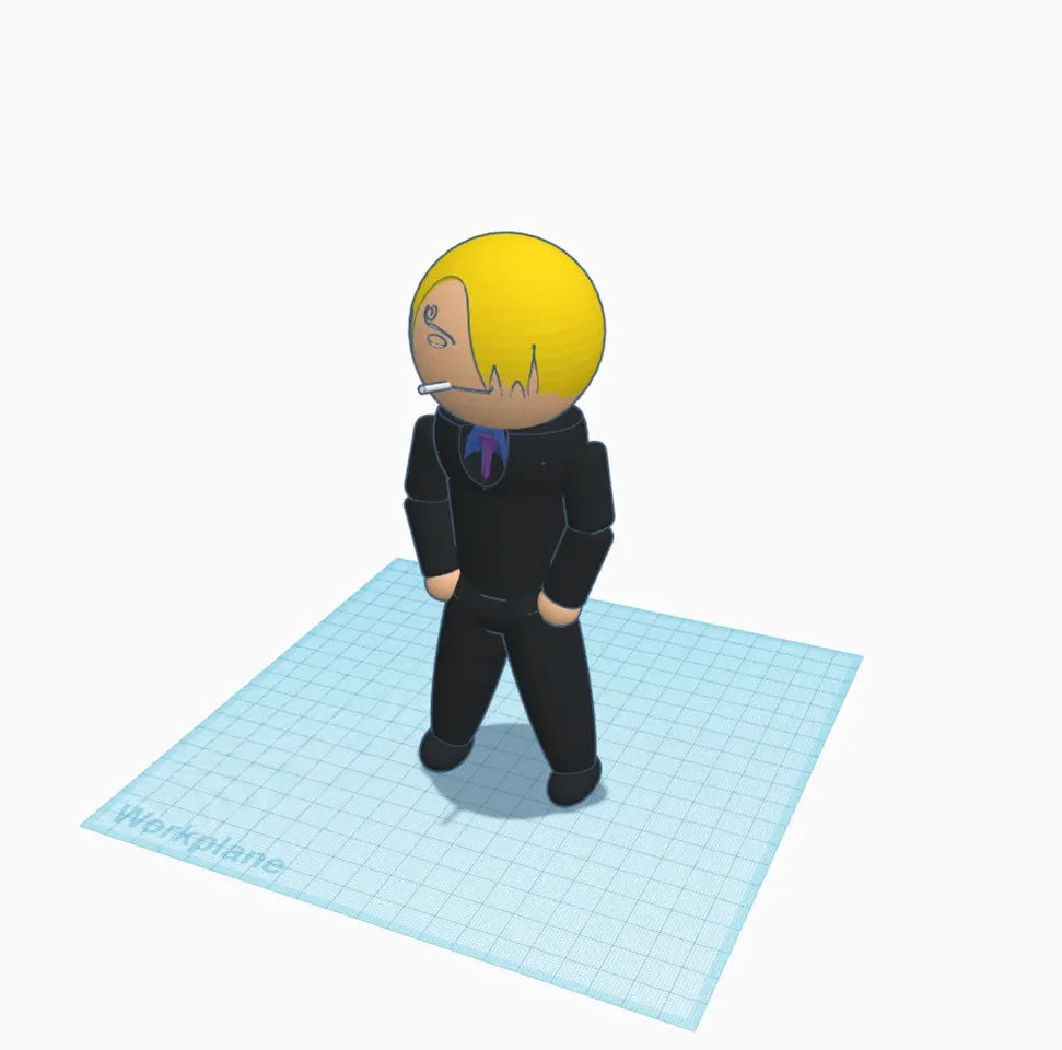 HOW TO MAKE FREE SANJI IN ROBLOX (one piece) 