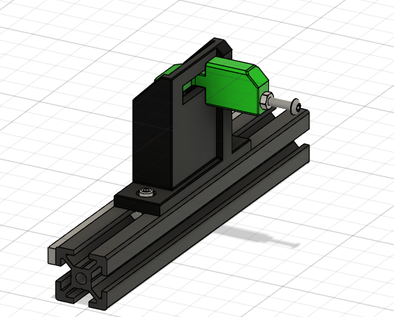 BoxTurtle-ERCF-Filametrix-FilamAtrix-Stealthburner-MG90S Servo Depressor Gantry Mount (CW2 and G2E)
