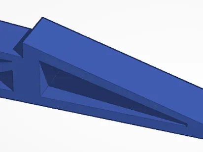 angled keyboard rest
