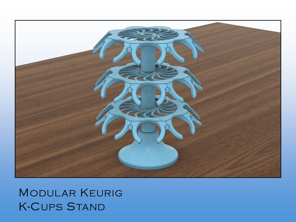 Updated Modular Keurig K-Cups Coffee Pods Stand