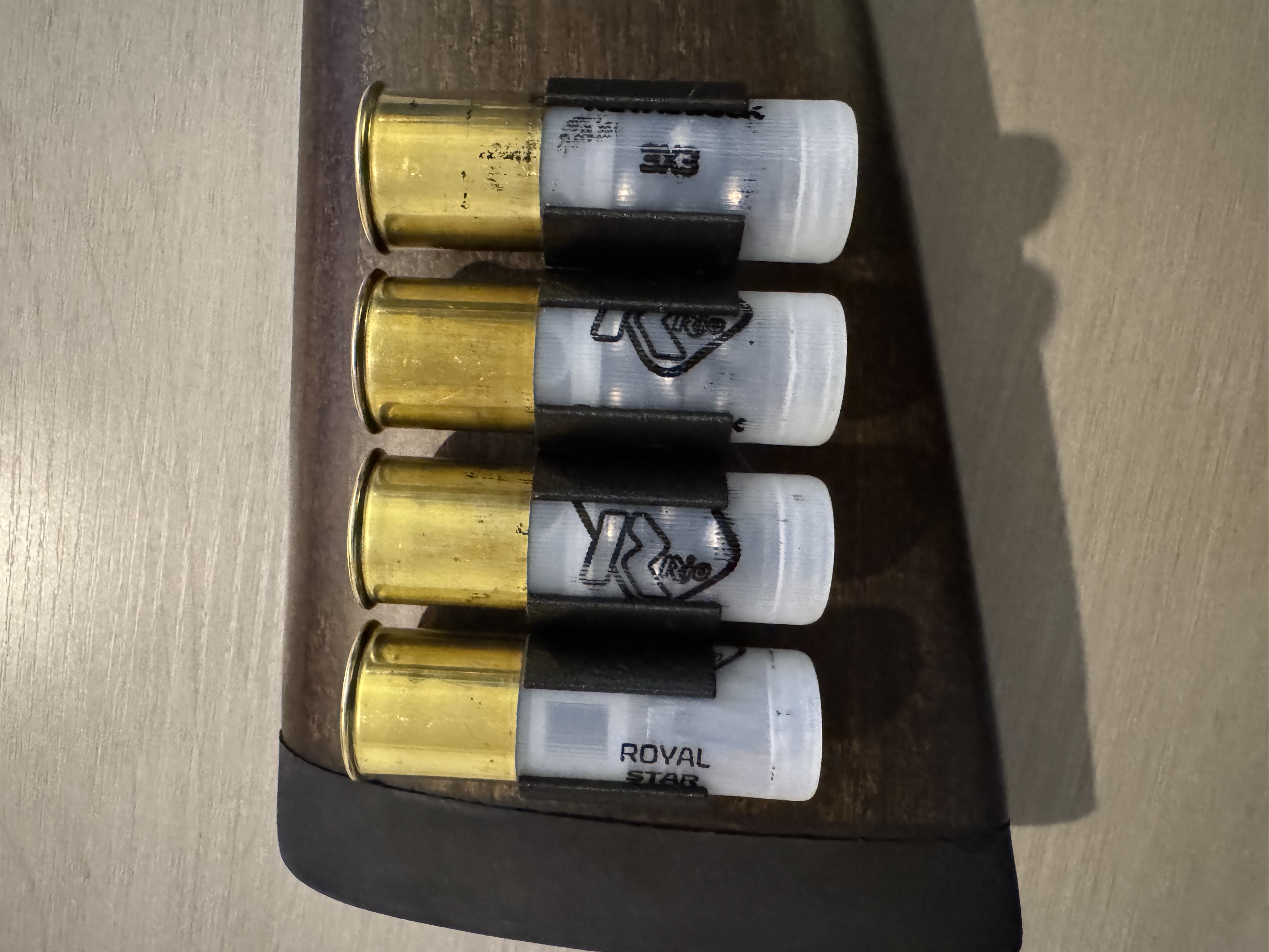 12 Gauge Shell Holder/Saddle X4