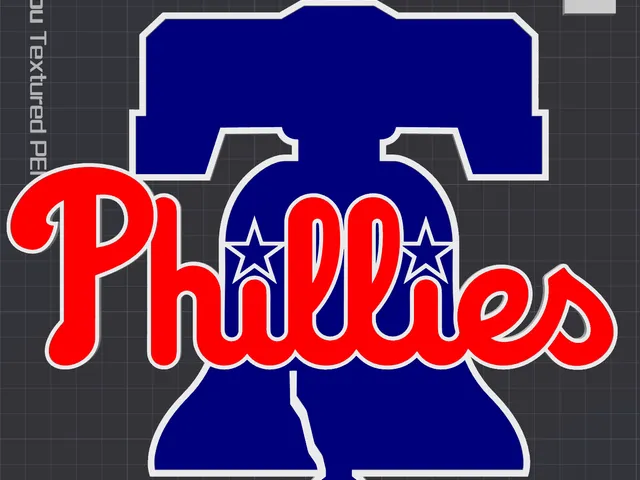 Philadelphia Phillies Oversized Necklace Logo